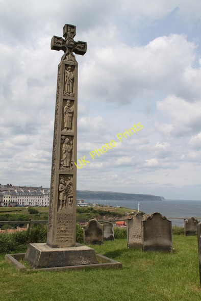Photo 6"x4" Old Cross Whitby\/NZ8910 c2011