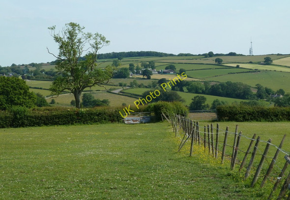 Photo 6"x4" Fields and country views near Unstone Dronfield c2011