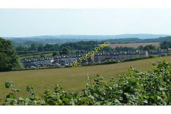 Photo 6"x4" View towards terrace in Unstone Dronfield c2011