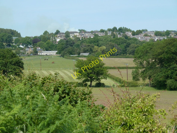 Photo 6"x4" Rising farmland towards Apperknowle Dronfield c2011