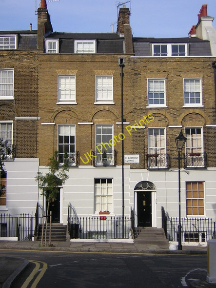 Photo 6"x4" 34 Claremont Square: former home of B. S. Johnson London c2011