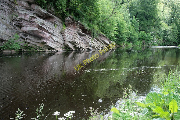 Photo 6"x4" The Whiteadder Water Paxton c2011