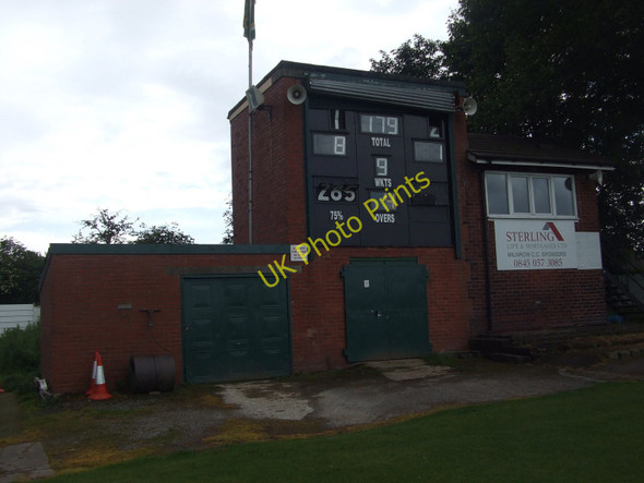 Photo 6"x4" Milnrow Cricket Club - Scoreboard Milnrow c2011
