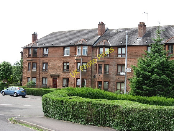 Photo 6"x4" Sandstone tenements, Don Street Germiston c2011