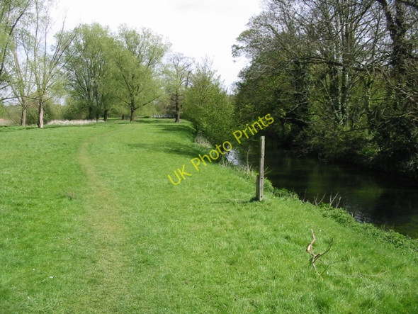 Photo 6"x4" Looking NE along the Stour Valley Walk Horton\/TR1155 c2008