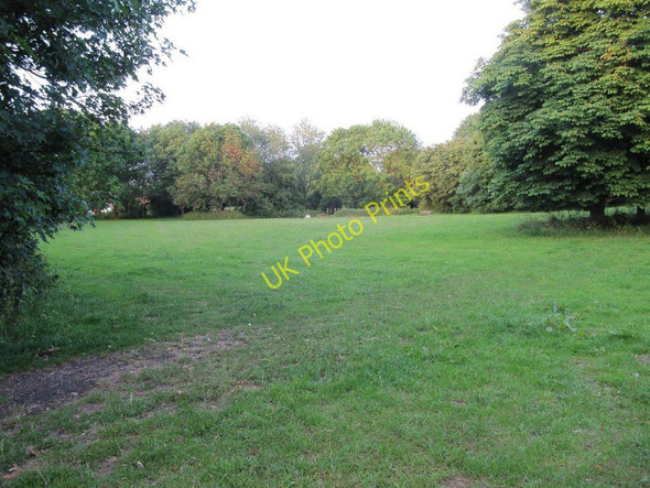 Photo 6"x4" Across the park Headington c2011
