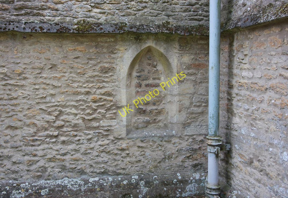 Photo 6"x4" St Andrew, Alwalton - Blocked window Alwalton c2011