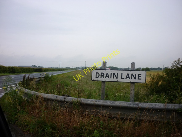 Photo 6"x4" The A614 Howden Road at Drain Lane Moor End\/SE8137 c2011