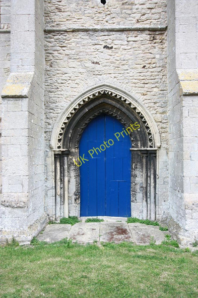 Photo 6"x4" All Saints, Nassington - Doorway Nassington c2011