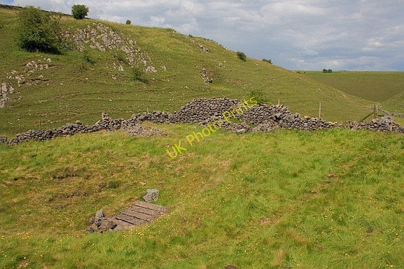 Photo 6"x4" Remains of Mouldridge Mine Pikehall c2011