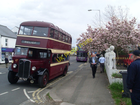 Photo 6"x4" Preserved Reading Bus at the Wokingham Road terminus (3) Whiteknights c2011