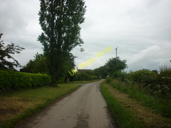 Photo 6"x4" A minor road near Providence Farm Crayke c2011