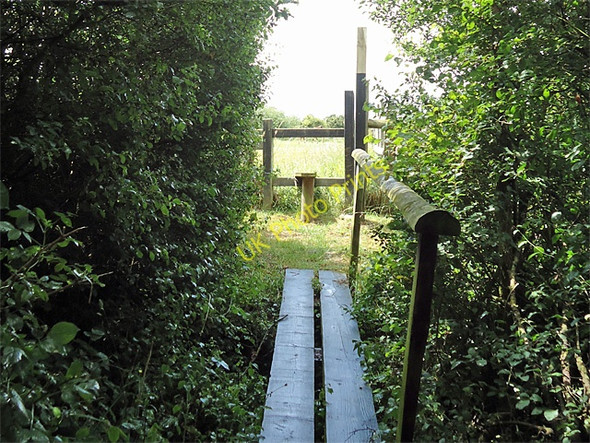 Photo 6"x4" Footbridge and Stile, East Hanningfield East Hanningfield c2011