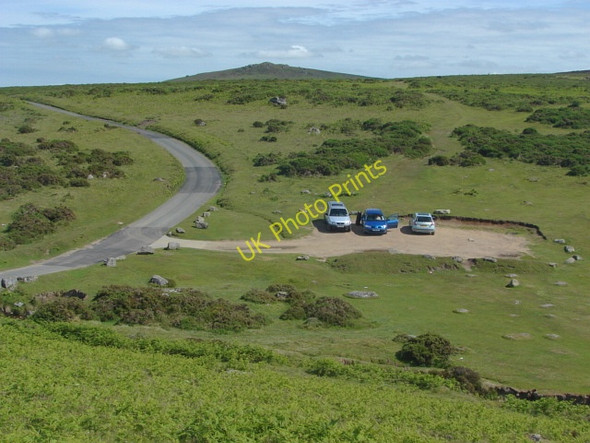 Photo 6"x4" Car park, Bonehill Rocks Higher Dunstone c2011