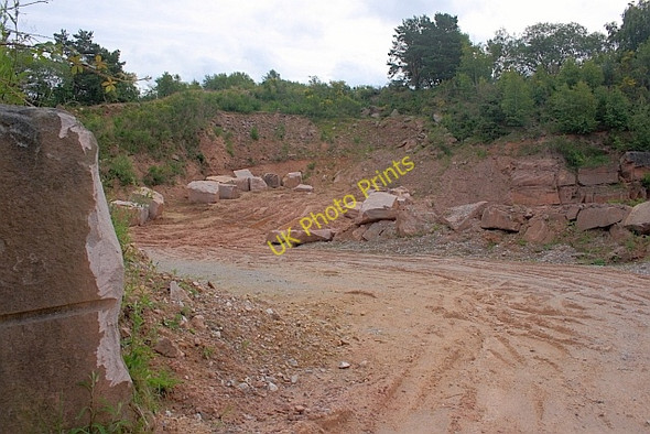 Photo 6"x4" Wattscliffe Quarry Birchover c2011