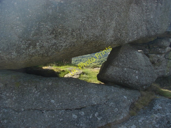 Photo 6"x4" Hole in the rocks Higher Dunstone c2011