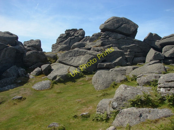 Photo 6"x4" Bonehill Rocks Higher Dunstone c2011
