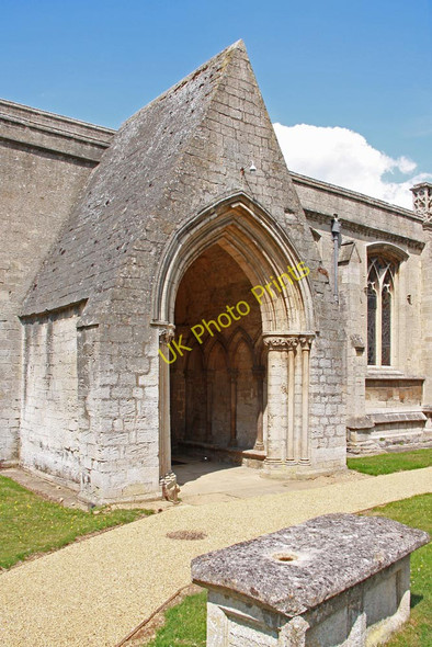 Photo 6"x4" St John the Baptist, Barnack - Porch Barnack c2011