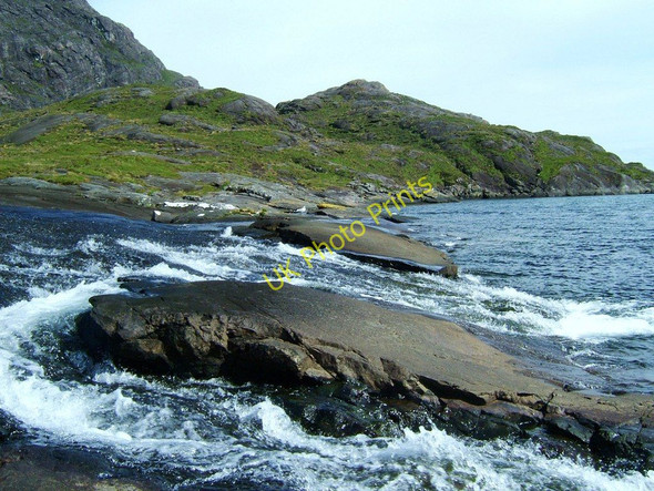Photo 6"x4" Scavaig River Loch na Cuilce\/NG4819 c2011