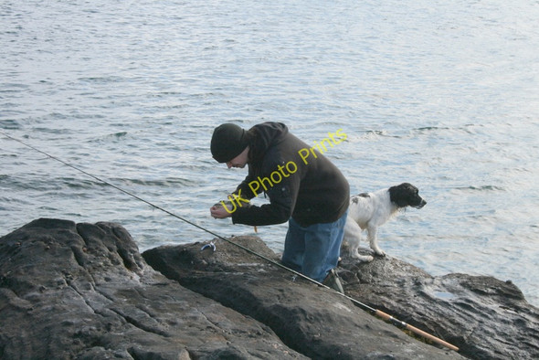 Photo 6"x4" Unhooking a Pollack Fearnmore c2011