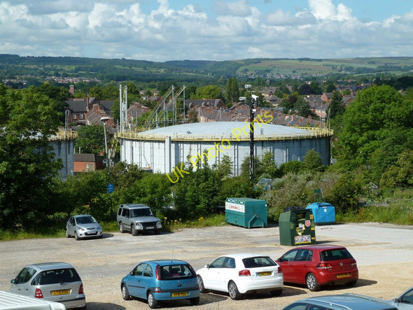 Photo 6"x4" Chesterfield gas holders Chesterfield\/SK3871 c2011
