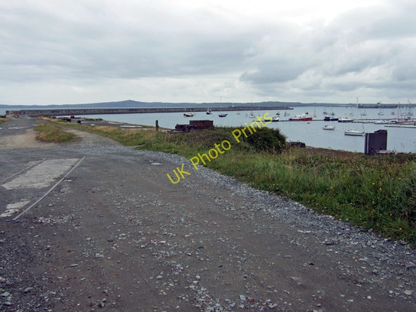 Photo 6"x4" Approach road onto the breakwater Holyhead\/Caergybi c2011