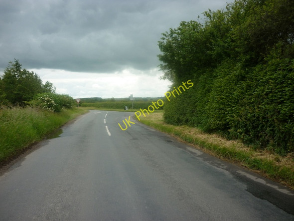 Photo 6"x4" Joining the B1257 near Holbeck Bridge Stonegrave c2011