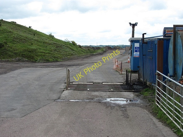 Photo 6"x4" Opencast entrance Auchentibber c2011