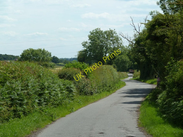 Photo 6"x4" Back Lane near Calow Bolehill\/SK4170 c2011