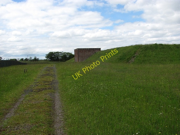 Photo 6"x4" Covered reservoir, Parkneuk Road Auchentibber c2011
