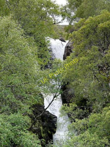 Photo 6"x4" Ardessie Falls Camusnagaul\/NH0689 c2011