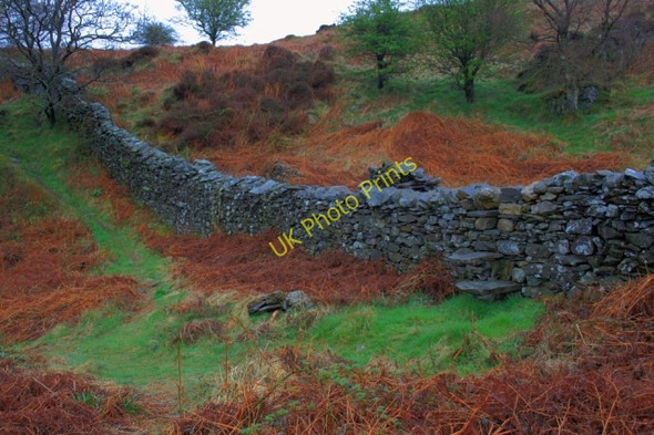 Photo 6"x4" Stile Over Wall, Bigland Allotment Backbarrow c2008