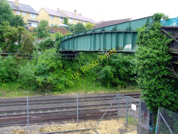 Photo 6"x4" Railway footbridge Stansted Mountfitchet c2011