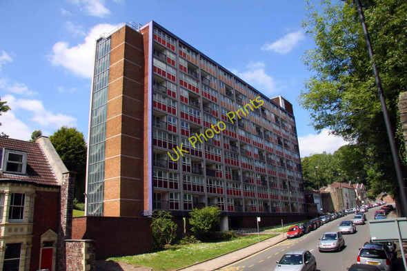 Photo 6"x4" Brandon House on Jacob's Wells Road Hotwells c2011
