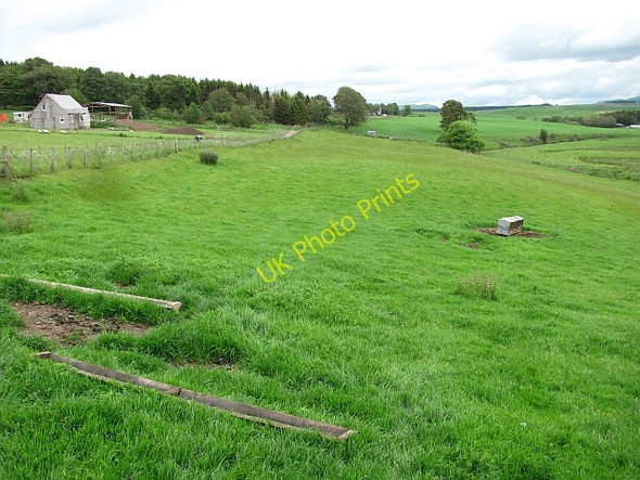 Photo 6"x4" A grass field near Spittal Kaimend\/NS9945 c2011