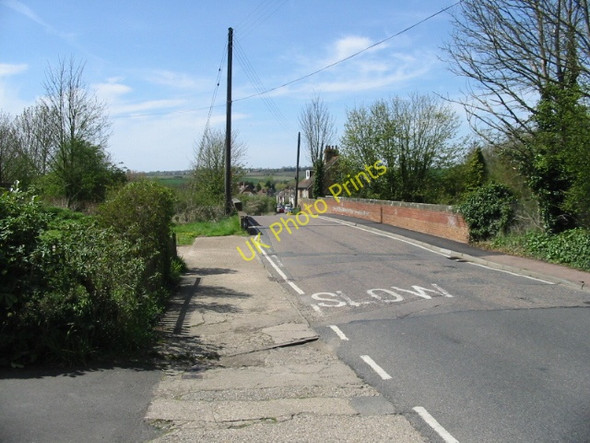 Photo 6"x4" Bridge over the railway on Shalmsford Street Shalmsford Street c2008