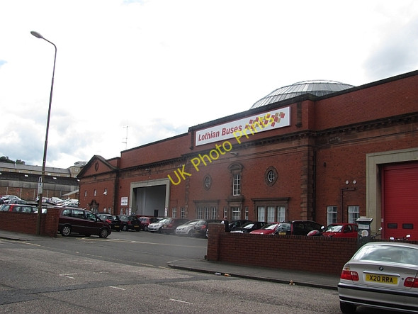Photo 6"x4" Bus depot, Annandale Street Edinburgh c2011