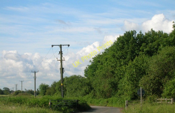 Photo 6"x4" Farm track south of the M62 Pollington c2011