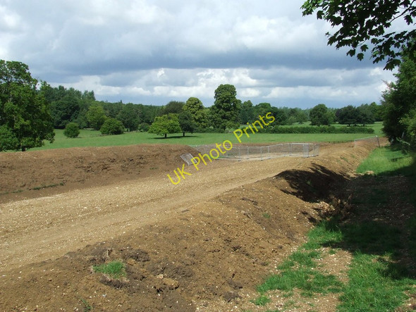 Photo 6"x4" Construction  works Great Wratting c2011
