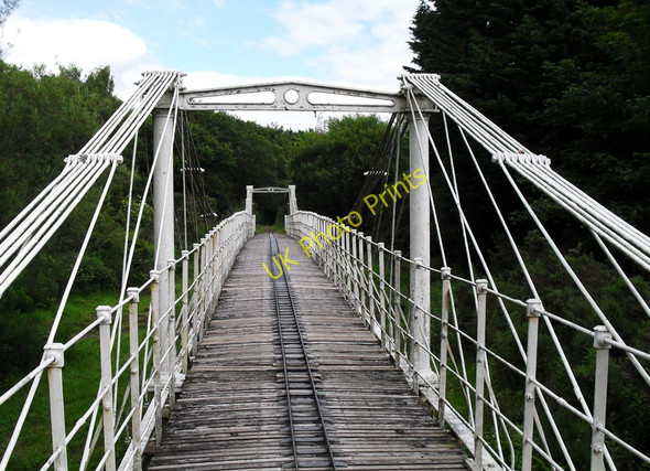 Photo 6"x4" Railway Bridge in Whin Park Inverness c2011