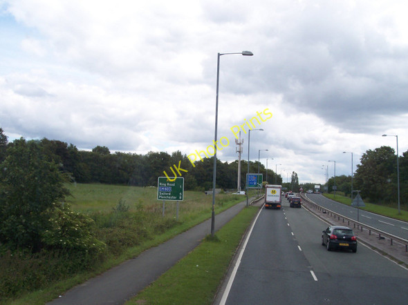Photo 6"x4" Telecommunication mast alongside the East Lancs Road Worsley\/SD7401 c2011