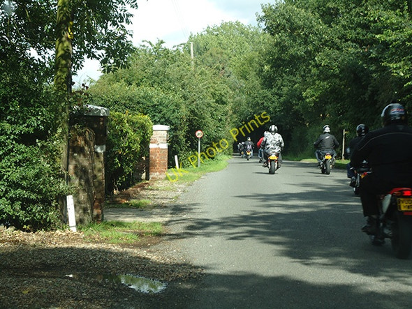 Photo 6"x4" Long Road East, motor bikes Dedham Heath c2011