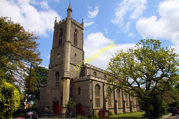 Photo 6"x4" St Matthew & St Nathanael Church on Cotham Side Bristol c2011