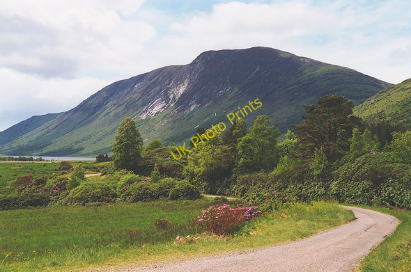 Photo 6"x4" Beinn Trilleachan from the Glen Etive road Coiletir c1998