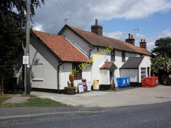 Photo 6"x4" Post Office, Pettaugh Pettaugh c2011