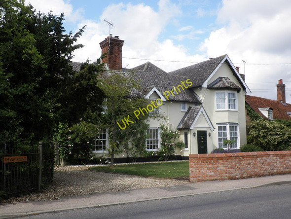 Photo 6"x4" The Old Vicarage, Great Finborough Great Finborough c2011
