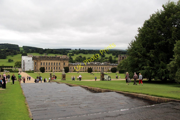 Photo 6"x4" Cascade, Chatsworth House, Derbyshire Edensor c2011