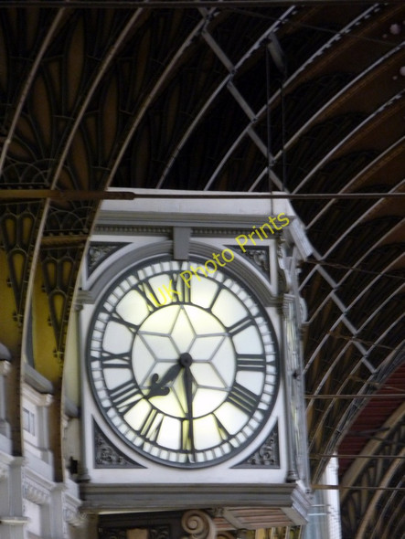 Photo 6"x4" Clock Paddington Station, London Paddington\/TQ2681 c2011