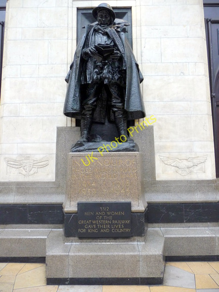 Photo 6"x4" War Memorial, Paddington Station, London Paddington\/TQ2681 c2011