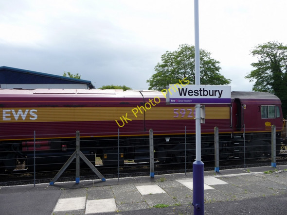 Photo 6"x4" Westbury Station, Wiltshire Westbury\/ST8650 c2011